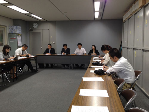 京都党府会進出記者会見