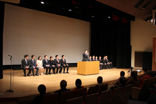 党決起集会その３