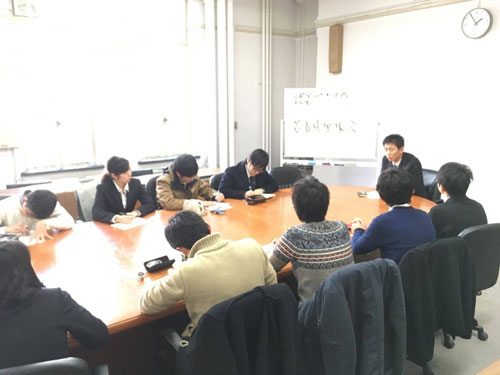 大学生との意見交換
